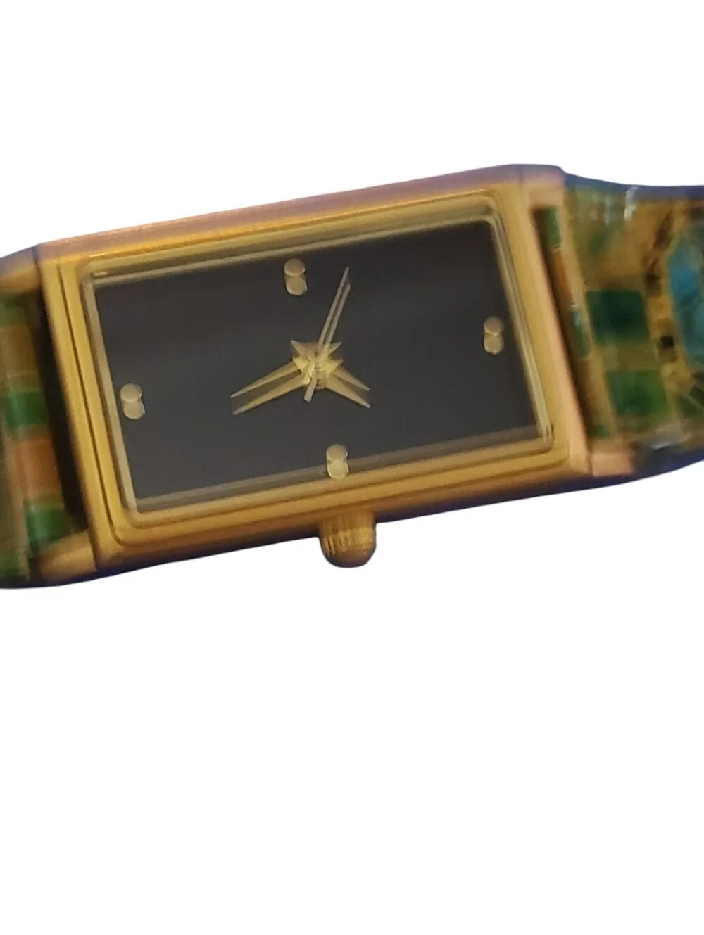 VIntage Metropolitan Museum of Art (MMA) Tiffany Inland Tile Mosaic Watch